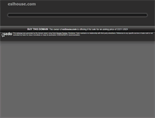 Tablet Screenshot of eslhouse.com